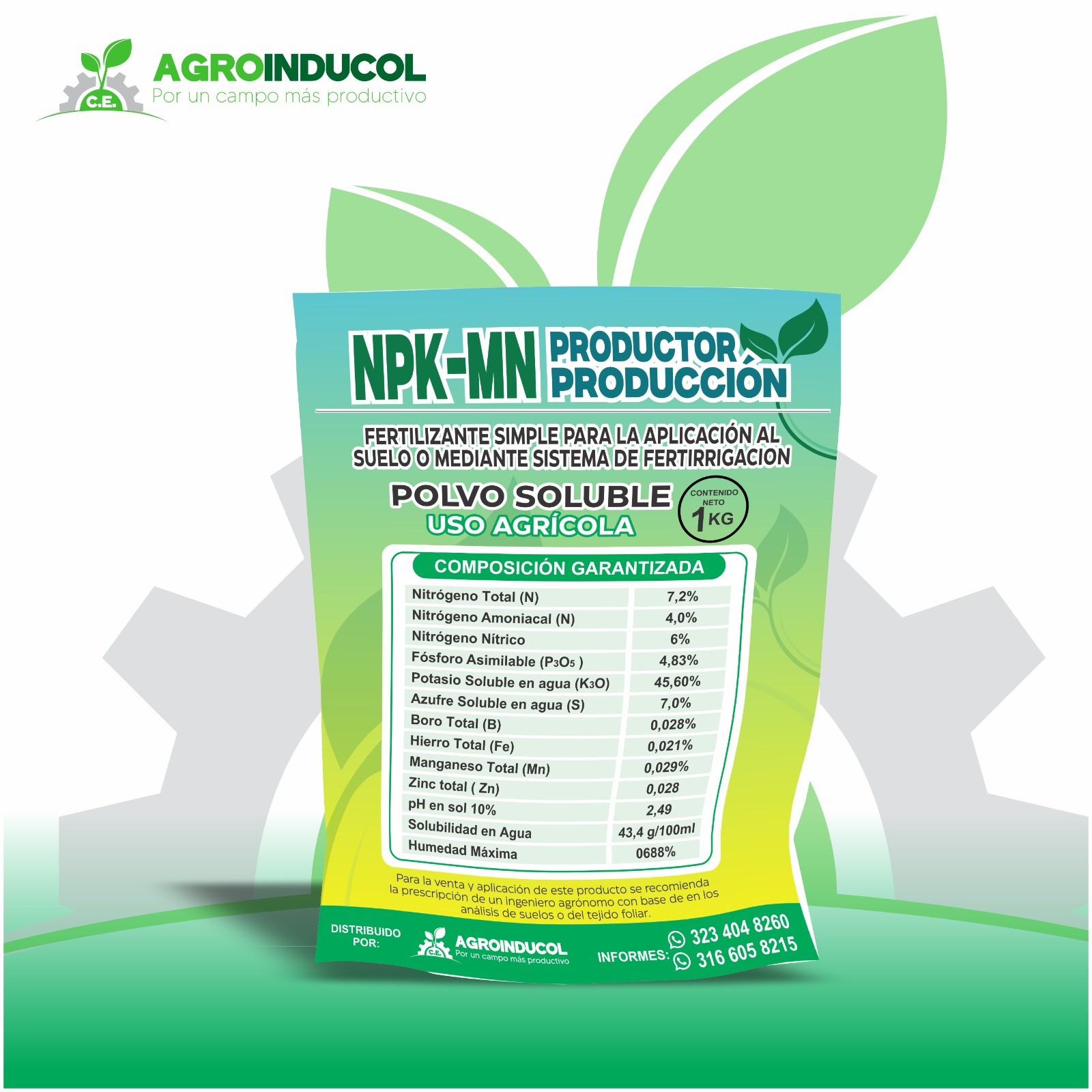 NPK-MN Productor Producción