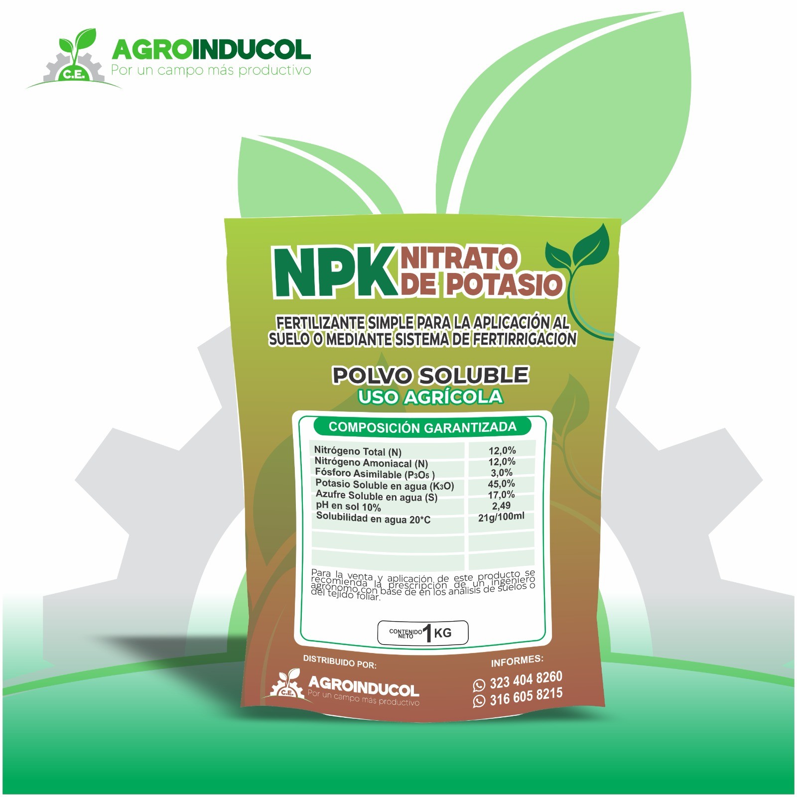 NPK Nitrato de Potasio